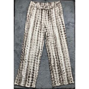 C est. 1946 tie dye belted palazzo pants